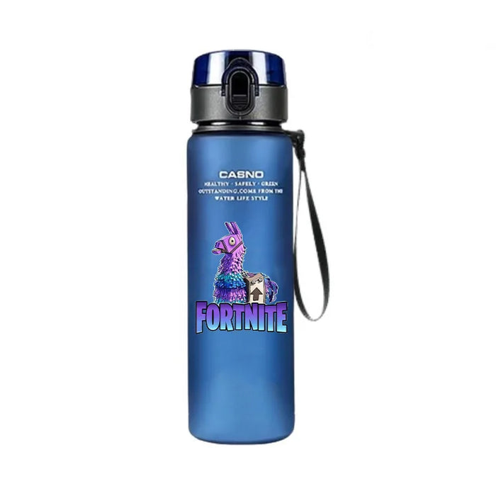 Fortnite Blue Black Resistant Outdoor 560ML Large Capacity Camping Portable Travel Sports Water Cup