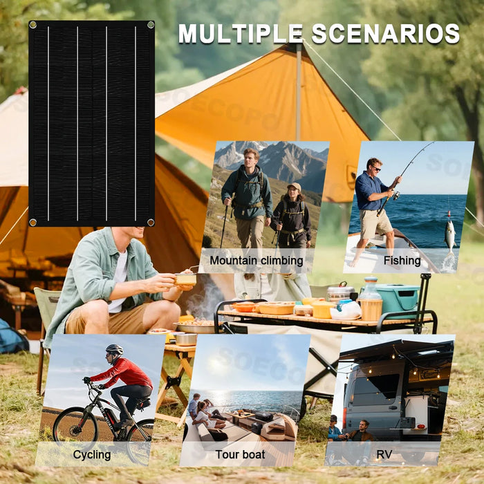 Ultimate Portable Solar Generator Kit | 800W Photovoltaic Panels & 10,000W Inverter System | Reliable Off-Grid Power for Camping, Vans, and Emergencies
