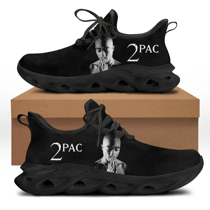 Rap 2Pac Tupac Sports All Eyez on Me Sneakers