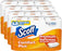 Scott™ 1-Ply Toilet Paper – 12 Double Rolls, 231 Sheets Each, Soft & Septic-Safe Tissue