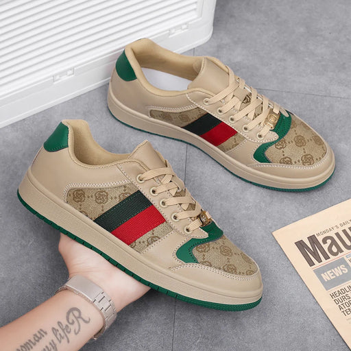 Luxury Designer Unisex Sneakers – Fashion Sports Shoes for Men & Women, Versatile for Outings & Everyday Wear