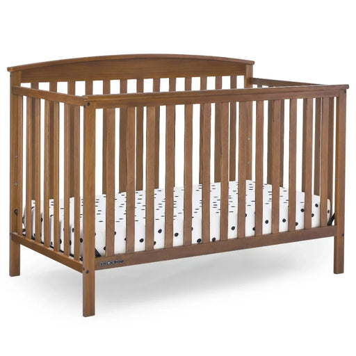 6-in-1 Convertible Baby Crib, Chestnut Suitable for children and infants