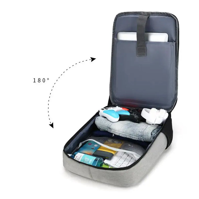 Mercedes-Benz Men’s Business Laptop Backpack – Large Capacity Hard Shell Travel & Office Bag