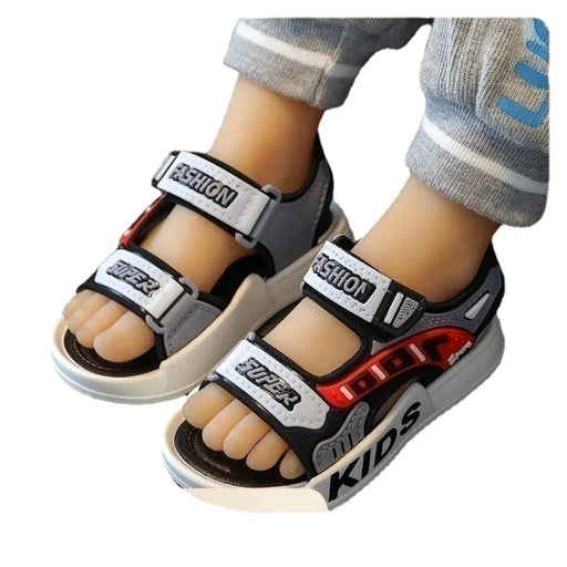 Children’s Casual Sport Sandals – Non-Slip Breathable Beach Shoes for Boys