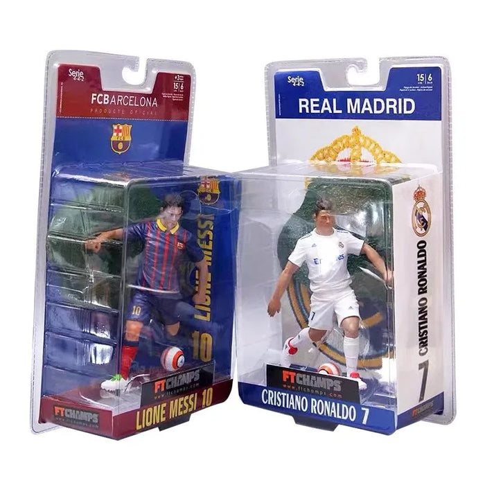 Football 6-inch Messi C.Ronaldo Figurine Model Gift