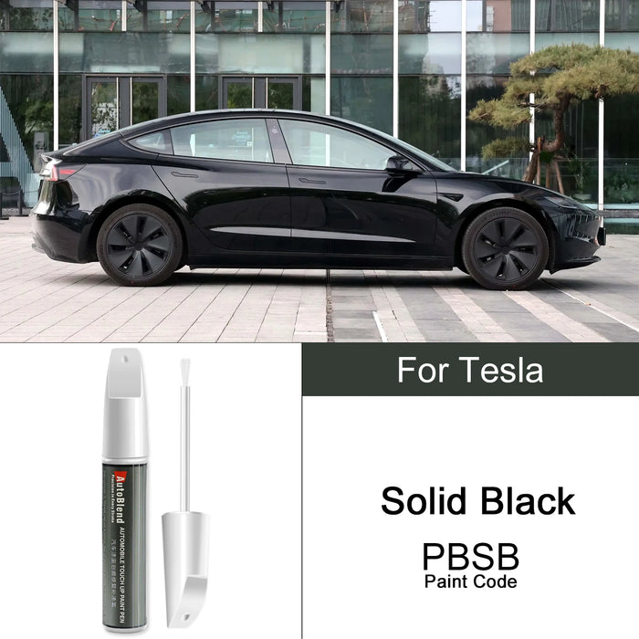 Tesla Scratch Repair & Wheel Touch-Up Pen – For Model 3, Y, S, X | Clear Coat Gloss Enhancer | Car Paint Scratch Remover