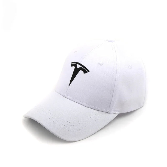 Premium Tesla Adjustable Baseball Cap – Outdoor Hat for Model 3, S, X, Y & Roadster Owners
