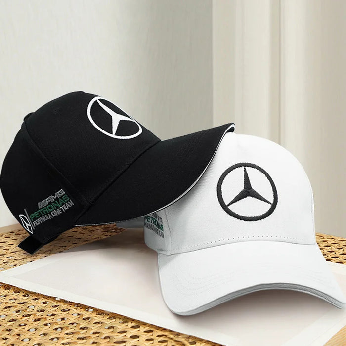 Mercedes-Benz F1 Racing Adjustable Baseball Cap – Premium Trucker Hat for Men & Women