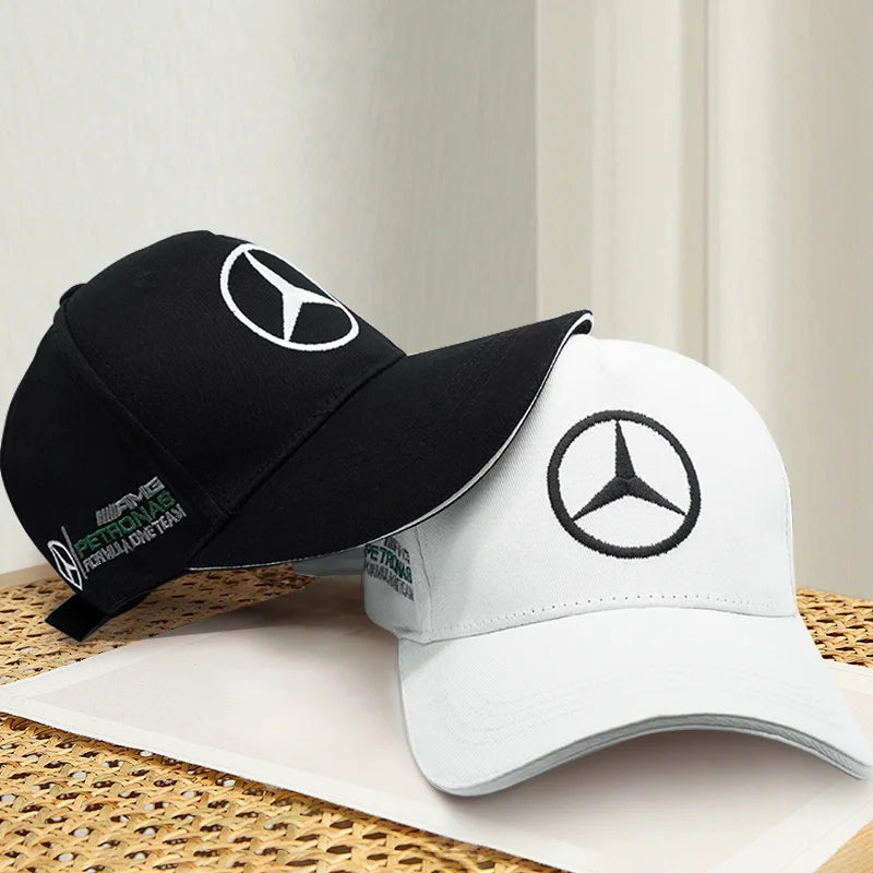 Mercedes-Benz F1 Racing Adjustable Baseball Cap – Premium Trucker Hat for Men & Women