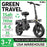 GS5 Smart Folding E-Bike | 30+ MPH High-Torque Electric City Rider | 11-Point Shock Absorption & Portable 14-Inch Fat Tire Design
