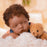 Reborn Baby Dolls Black - 18 Inch Soft Vinyl Realistic African American Baby Doll Sleeping Lifelike Real Life Newborn Baby Doll