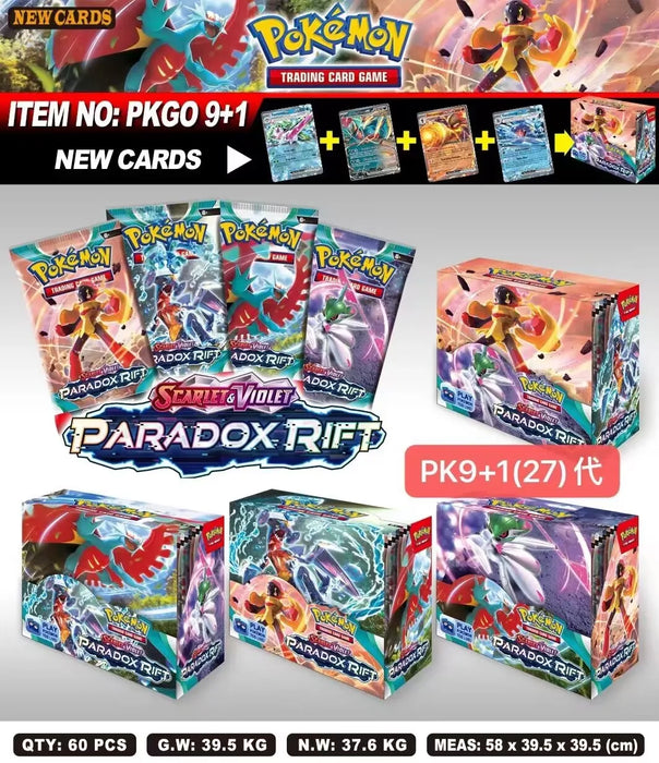 324/360 Pcs JAKA Pokémon Card Set – 151 Destined Rivals, Prismatic Evolutions, Sun & Moon English Battle Trading Cards