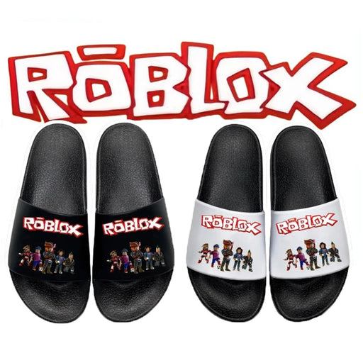 Roblox™ Kids Cartoon Slippers – Soft, Anti-Slip Summer Slides for Indoor & Outdoor Fun