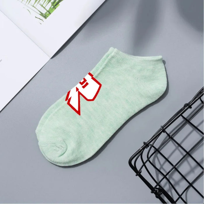 ROBLOX™ Dopamine Socks – Candy-Colored Roblox-Inspired Boat Socks for Men & Women