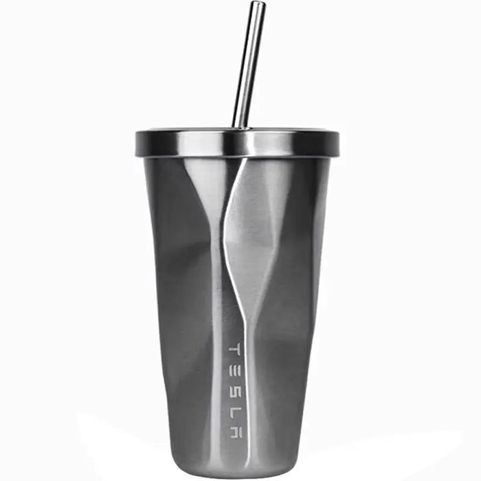 CyberTruck™ Tesla Tumbler – Stainless Steel Travel Mug for Model 3 & Y (Fits Cup Holder, Spill-Proof)