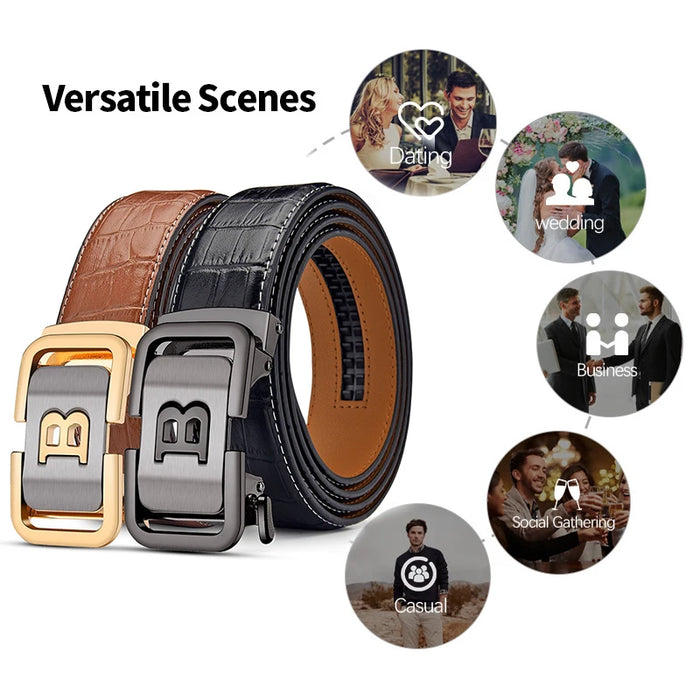 Luxury Fashion Designers Vintage Brand Famous Genuine Leather Belts