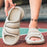 CourtSlide™ Basketball-Style Slides – Thick Soft Sole Non-Slip Outdoor & Beach Sandals for Men & Women