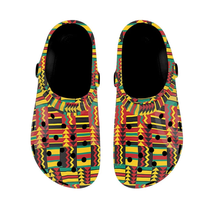 AfroFashion Brand Designer Fashion Crocs Sandals