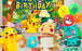 38PCS Pokémon Birthday Party Supplies Set – Pikachu Themed Decorations with Balloons, Banner, Tablecloth & More
