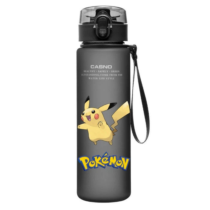 Pokemon Anime Portable Pikachu Cartoon Outdoor Sports Large Capacity Water Bottle