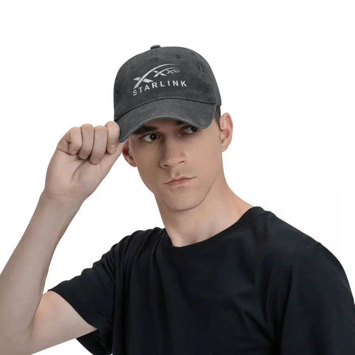 SpaceX Starlink Baseball Caps Hats