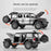 1:22 Model Wrangler Diecast Toy Car Model, Scale Metal Alloy Vehicle for Kids Boys Girls Adults, Doors Open,Gifts