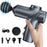 Mini Deep Tissue Massage Gun – Quiet Brushless Motor with 4 Interchangeable Heads | Portable Muscle Massage & Relaxation Device