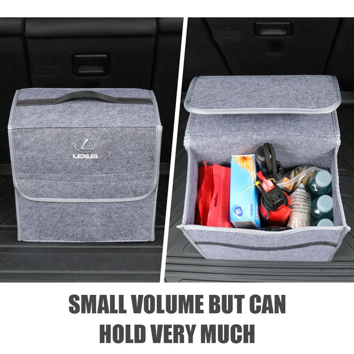 Car Trunk Luggage Compartment Storage Box Organizer For Lexus GX460 CT200H ES Fsport GS GX IS LS LX NX RX UX CT