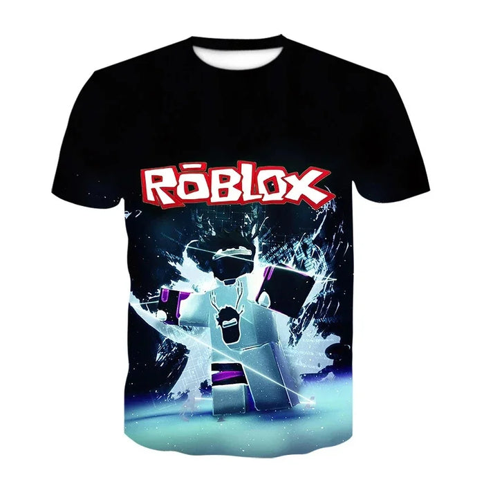 Roblox kid Game Sports T-shirt Short sleeve top