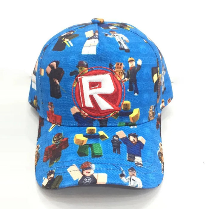Roblox Baseball Cap – Unisex Hip-Hop Style Sun Hat for Gamers & Kids