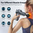 Mini Deep Tissue Massage Gun – Quiet Brushless Motor with 4 Interchangeable Heads | Portable Muscle Massage & Relaxation Device