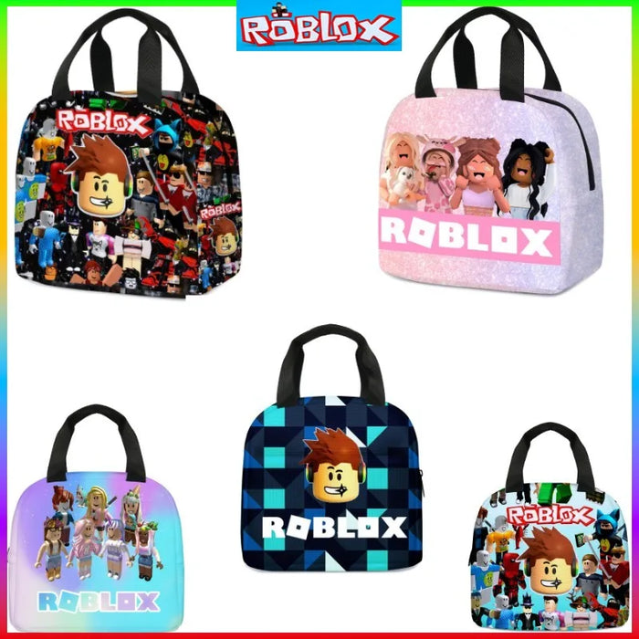 Roblox Lunch Bag School Students Bag Children's Toys Gifts