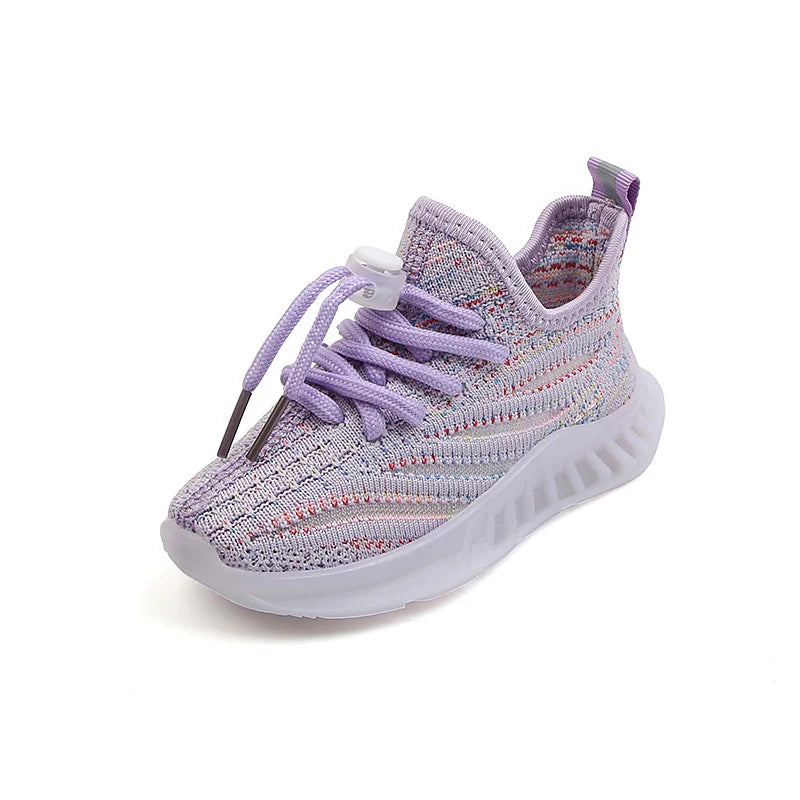 YZY-Style Kids LED Light-Up Breathable Luminous Sport Shoes for Boys & — GoBliss