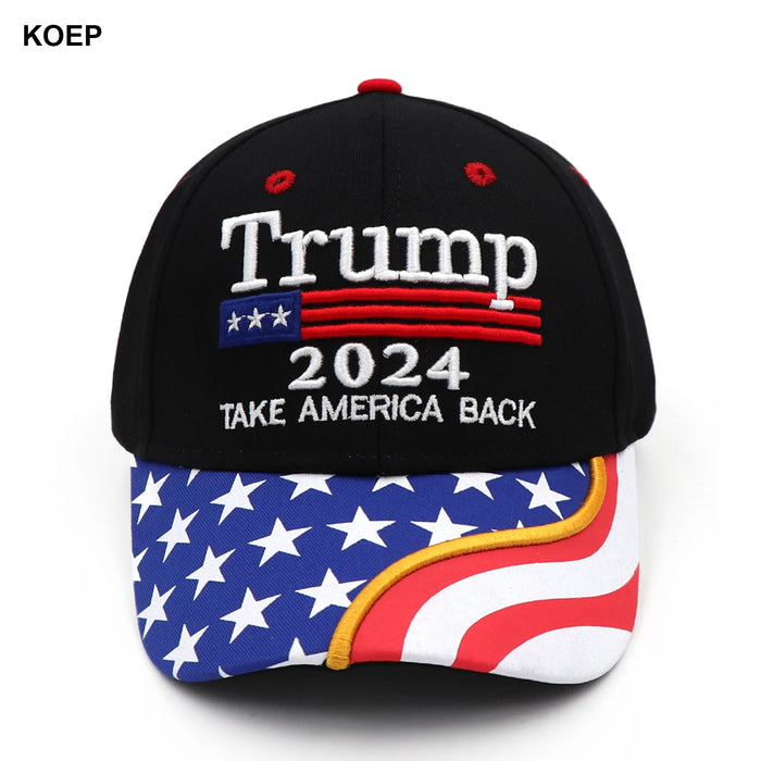 New Donald Trump 2024 Take America Back Snapback President Hat