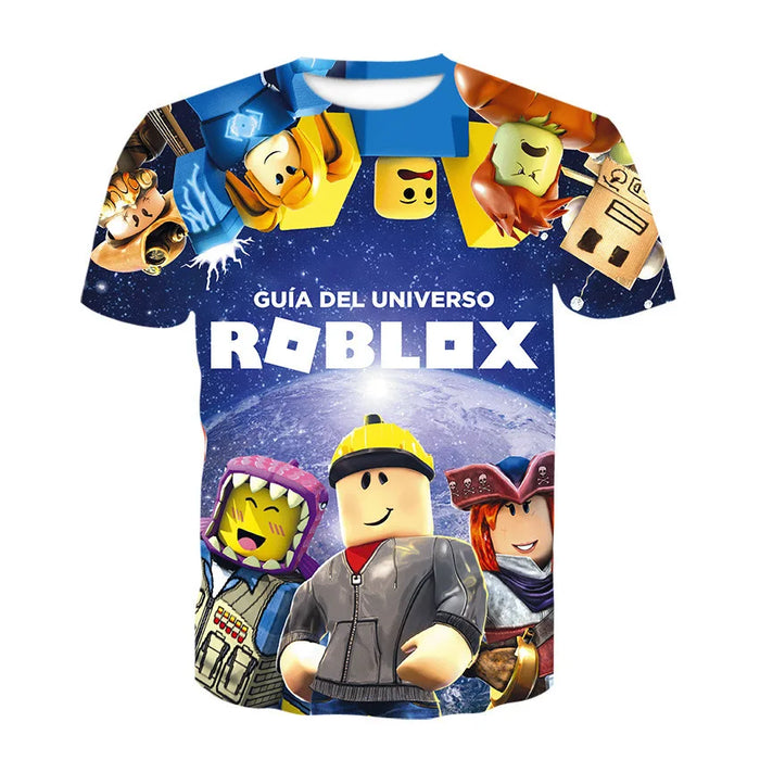 Roblox™ Kids T-Shirt – Roblox-Inspired Short Sleeve Tee for Summer Comfort & Style