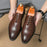 Luxury Mens Designer Leather Fashion Oxford Dress Shoes