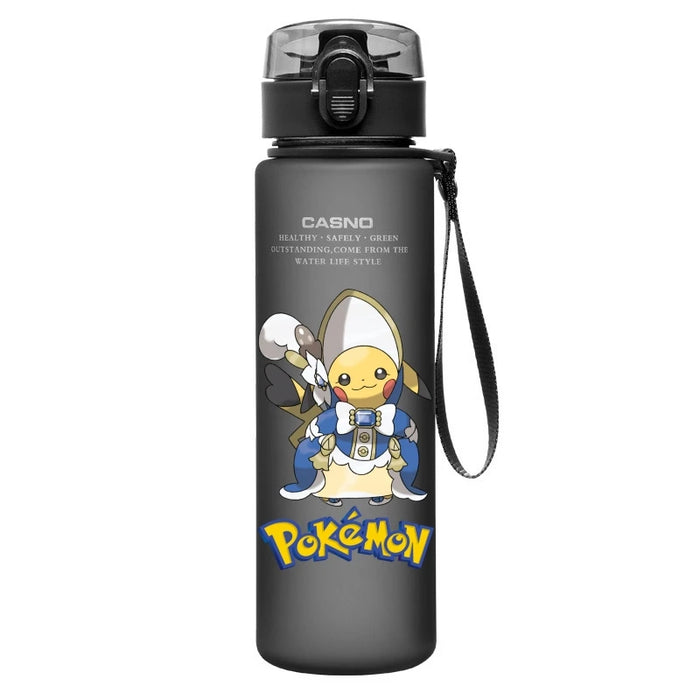 Pokemon Anime Portable Pikachu Cartoon Outdoor Sports Large Capacity Water Bottle