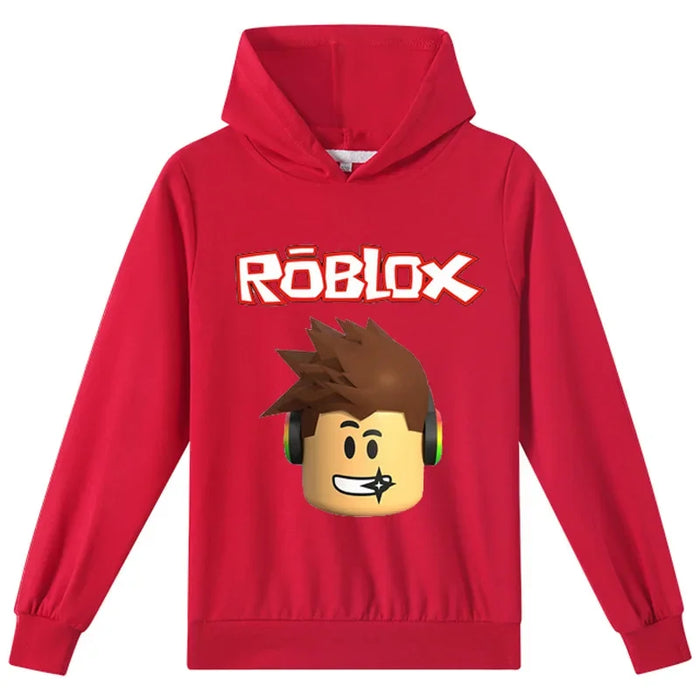 Roblox™ Kids Hoodie – Warm Roblox-Inspired Pullover Sweatshirt for Boys & Girls