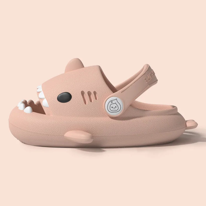 Children’s BAPE Shark Sandals – Kids Summer Slippers with Thick Soft Non-Slip Sole for Boys & Girls