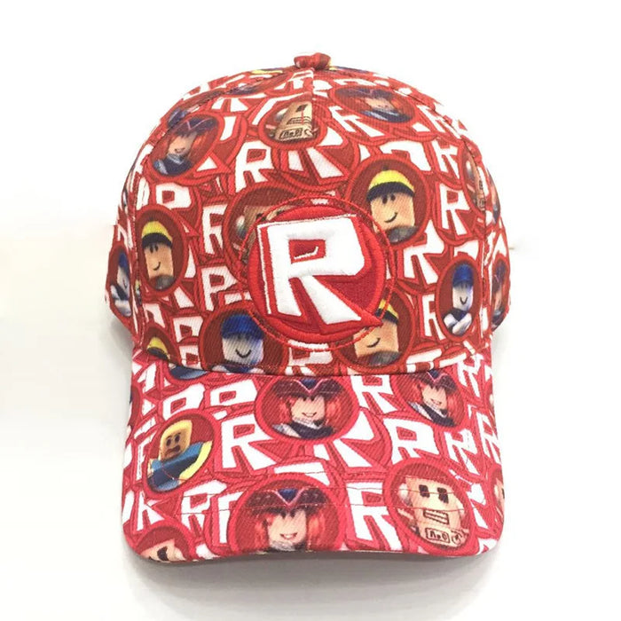 Roblox Baseball Cap – Unisex Hip-Hop Style Sun Hat for Gamers & Kids