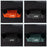 Jeep Car Sun Visor Storage Box Bag Sunglasses Case Holder for Jeep Wrangler JK JL TJ Renegade Grand Cherokee