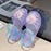 Kids Crystal Jelly Sandals – Glitter Butterfly Summer Shoes for Toddler Girls, Soft Rubber Slip-On