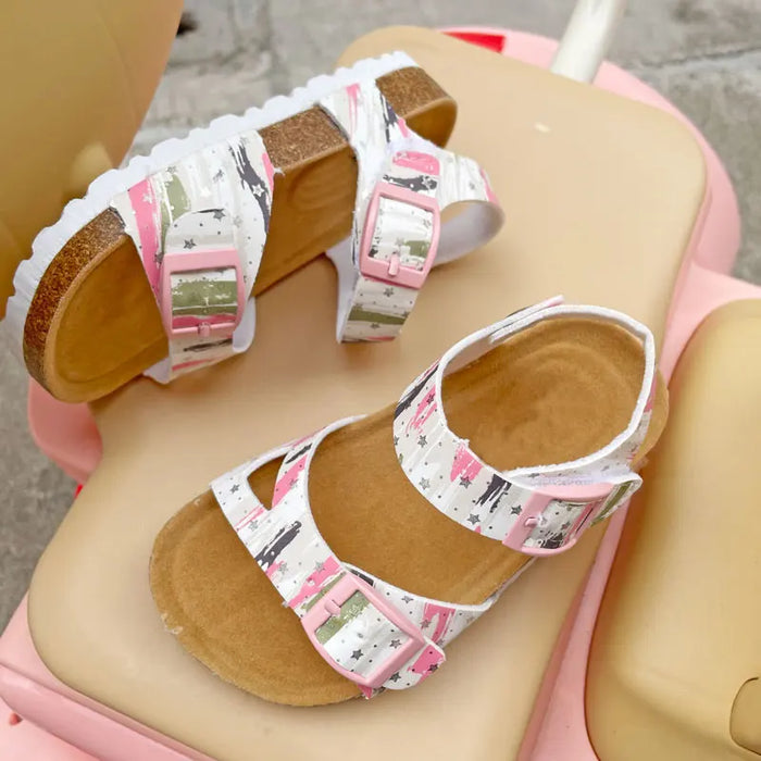 New Arrival Fashion Designer Infant Girls Crocs Sandals