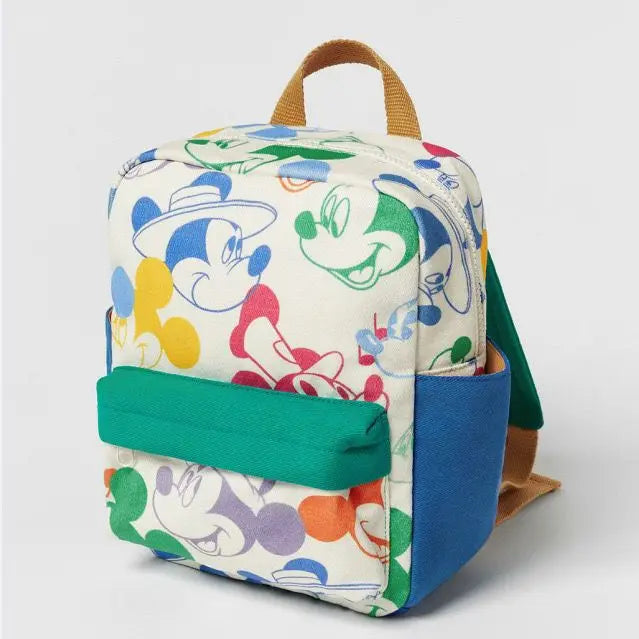 Disney Cartoon Mickey Mouse Cute Fashion Minnie School Fashion Backpack