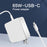 65W USB C Laptop Power Adapter Type C Power PD Wall Fast Charger For MacBook Dell Lenovo Huawei HP Notebook