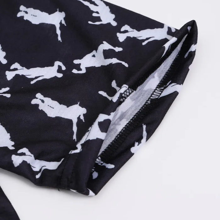 Fortnite Gamer Kids’ Summer Set – Cartoon Anime T-Shirt & Shorts Sportswear for Boys & Girls