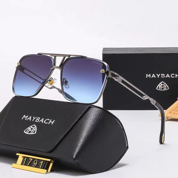 Maybach-Inspired Luxury Polarized Sunglasses – UV400 Anti-Glare Unisex Driving Glasses for Men & Women
