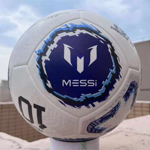 Leo Messi #10 Signature Match Football – Official Size 5 Premium Soccer Ball for Training & Match Play
