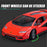 1:24 Scale Lamborghini Countach LPI 800-4 Diecast Model Car – Alloy Sports Car with Sound & Light, Display Collectible Gift
