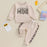 Baby Girl Leopard Print Outfit – 2PC Long Sleeve Pullover & Strap Pants Set (0–3Y)